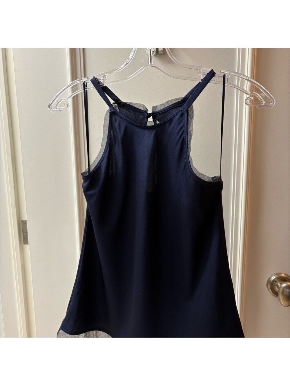 Trina Turk Navy Blue Tank Top cami xs